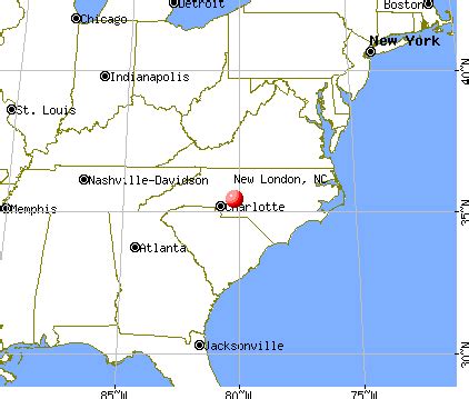 New London, North Carolina (NC 28127) profile: population, maps, real estate, averages, homes ...