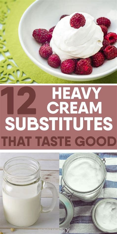 7 heavy cream substitutes you can use – Artofit