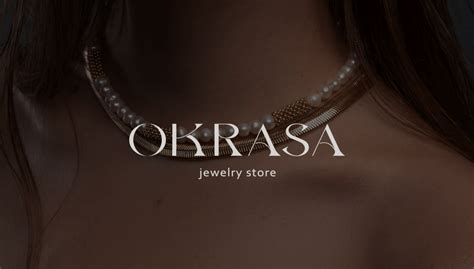 Logo and brand identity for a jewelry store Okrasa :: Behance
