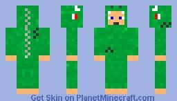 Guy In A Dinosaur Suit Minecraft Skin