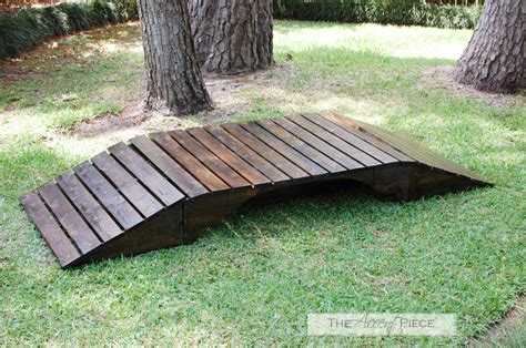 Handmade Footbridge DIY | Footbridge, Backyard, Garden and yard