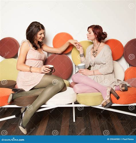 Best Friends Catching Up Stock Photo - Image: 29044980