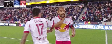 thierry henry celebration gif | WiffleGif