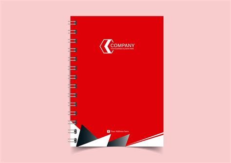 Company Notebook Cover Design Template Graphic by Ju Design · Creative ...