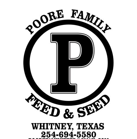 Poore Family Feed & Seed, LLC | Whitney TX