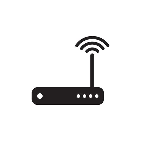 Premium Vector | Router icon vector illustration