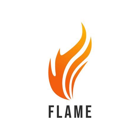 flame vector logo 21613237 Vector Art at Vecteezy