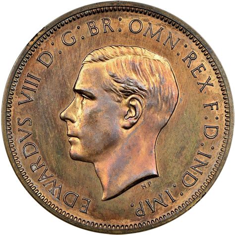 1 Penny - Edward VIII (Pattern) - United Kingdom – Numista