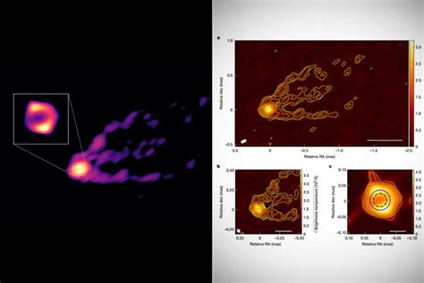 Astronomers Observe Supermassive Black Hole at Center of M87 Launching ...