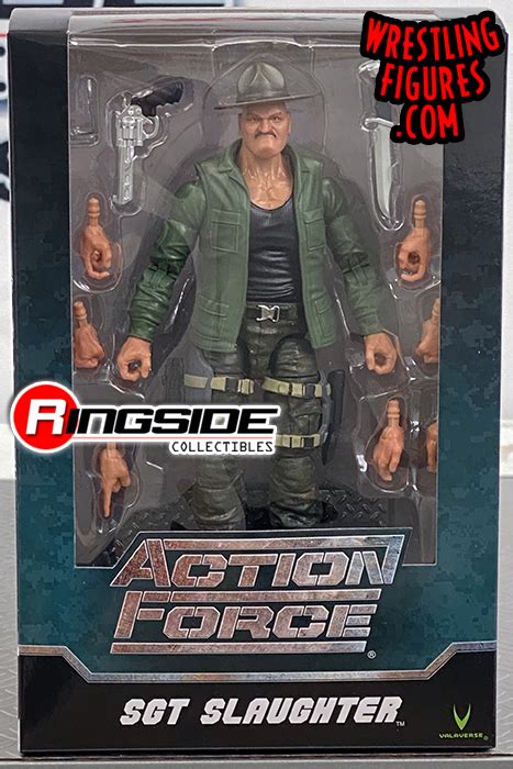 Action Force Sgt. Slaughter - WWE Toy Action Figure by Valaverse!