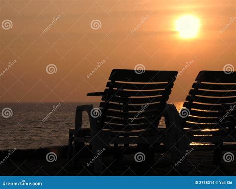 Evening at the Beach stock photo. Image of vacation, peaceful - 2738314