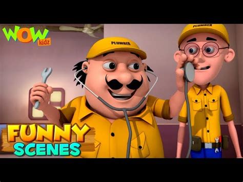 BEST SCENES of MOTU PATLU | FUNNY Cartoons in Hindi | Wow Kidz ...