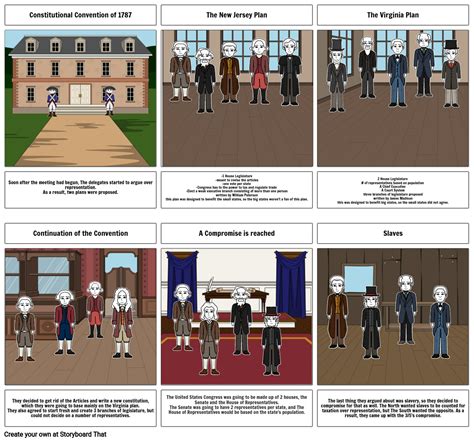 Constitutional Convention 1787 Storyboard by eca46296