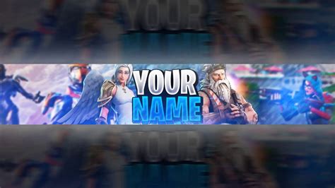 Fortnite Youtube Banner Template Free Download Link Psd Font 1 | Images ...