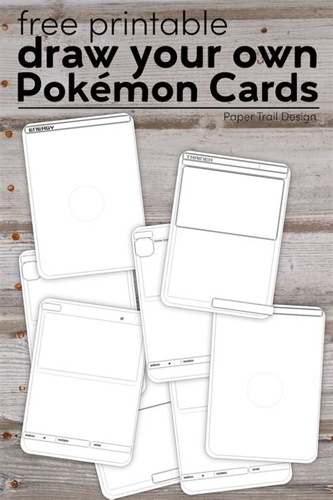 Pokemon Cards Printables To Print