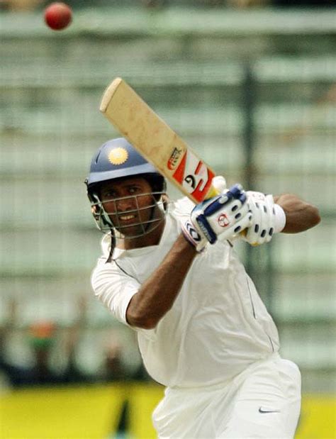 Wasim Jaffer drives to mid off | ESPNcricinfo.com