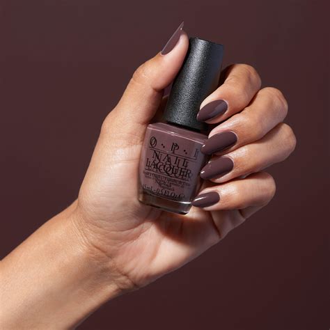 Who's afraid of ice giants? Not you in this powerful, earthy brown nail polish. | Brown nail ...