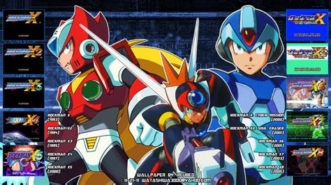 Rockman X wallpaper (featuring Rockman X Games) by nobuharuudou on DeviantArt