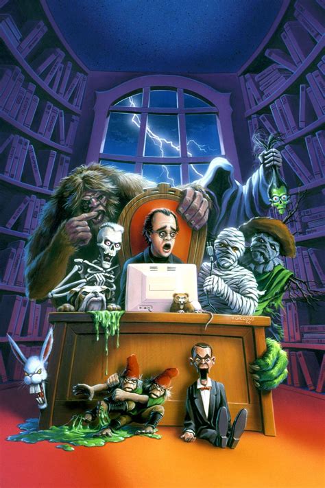 Goosebumps R.L. Stine Office Monsters Poster 24x36 Inches | Etsy ...