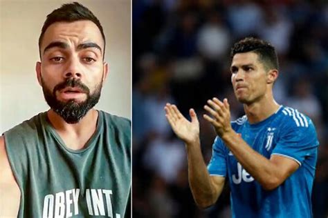 Virat Kohli in Awe of Cristiano Ronaldo's 'Beast Mentality'