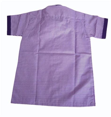 Boys Cotton Light Purple School Uniform Shirt, Size: Small at Rs 120/piece in Bhangar Raghunathpur