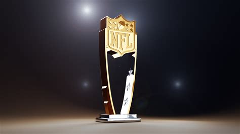 Simon Brokmann - 3D Art - NFL Honors Award Trophy