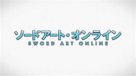 Help What Font Sword Art Online? - forum | dafont.com