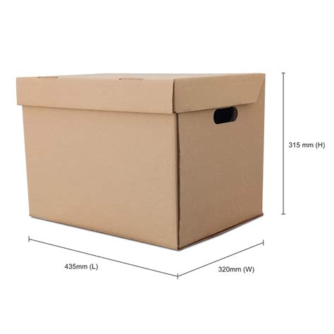 Storage Document Archive File Box (5 pcs) Malaysia