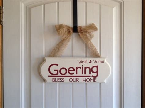 Personalized Door Sign