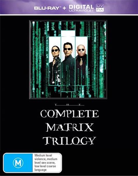 Matrix Trilogy | Blu-ray + UV Action, Blu-ray | Sanity