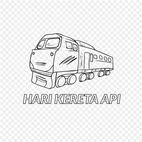 Railway Line Vector Art PNG, National Railway Day 76 Th Line Art, National Drawing, Railway ...