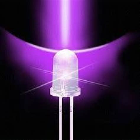 LED Ultraviolet Light Emitting Diode 5mm