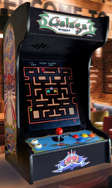 Arcade Machine Black Galaga Tabletop with 412 Classic Games - Free Shipping - Doc & Pies Arcade ...