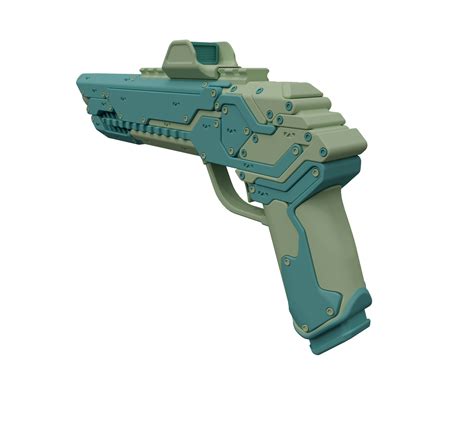 Sci Fi Laser Pistol