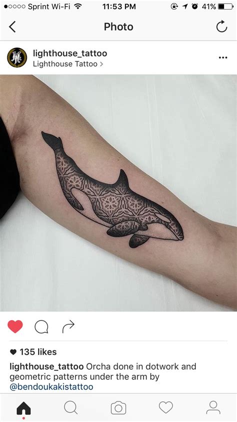 Orca @lighthousetattoo on insta | Tattoos, Body art tattoos, Orca tattoo