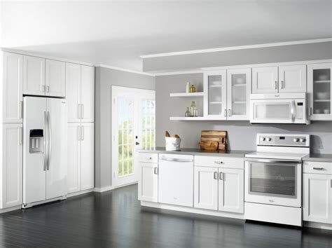 Wonderful Modern Kitchen With White Appliances 1000 Ideas About White Kitchen Appliances On ...