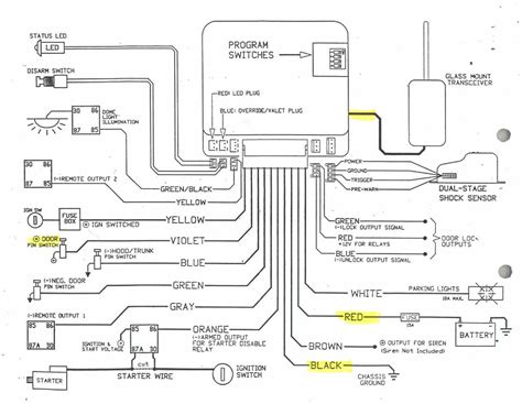 Remote Start Installation Diagrams