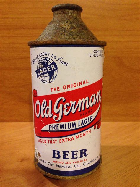 Old German Brand Premium Lager Beer Queen City Brewing Co. Cumberland ...