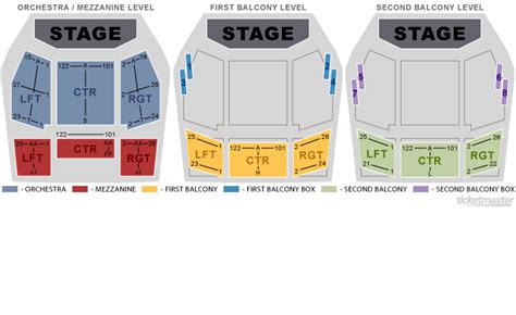 Murphy Theater Seating Chart | Elcho Table