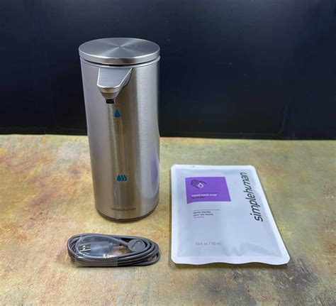 Simplehuman rechargeable liquid soap dispenser review - The Gadgeteer