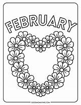 February coloring Pages 25 Free – Artofit sketch template