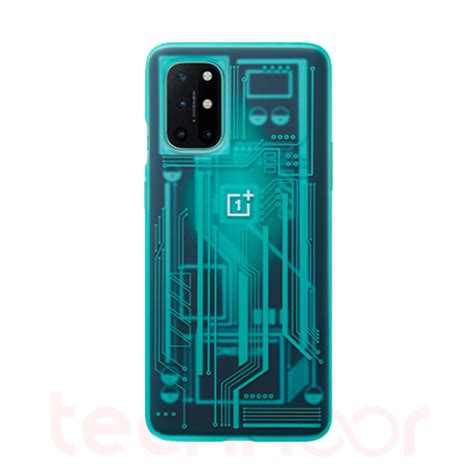 OnePlus 8T Quantum Bumper Case Cyborg Cyan : Technoor.me