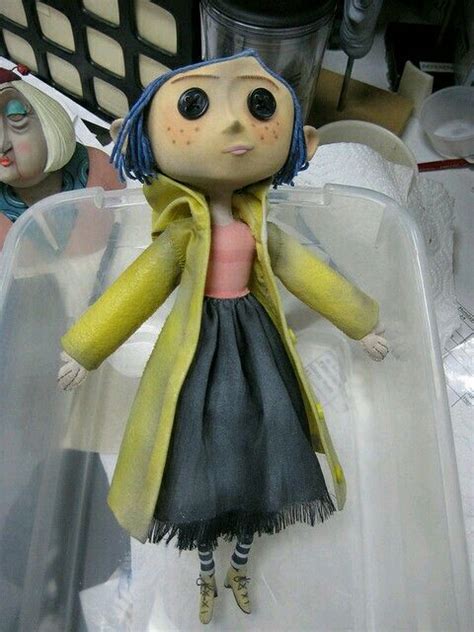 Coraline Coraline Doll, Coraline Jones, Tim Burton Characters, Tim Burton Movie, Clay Crafts ...