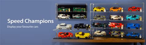 Display cases and stands for LEGO® Speed Champions — Wicked Brick