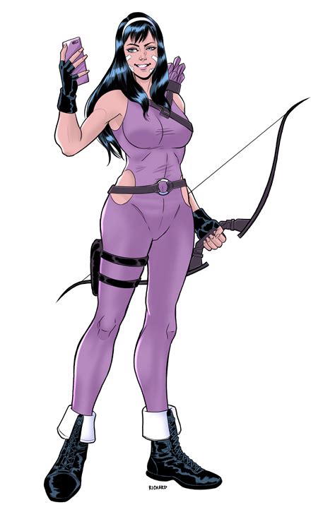 Marvel's Hawkeye aka Kate Bishop by ChardReyes77 on DeviantArt