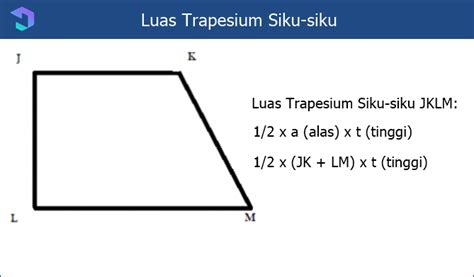 Rumus Volume Trapesium Siku Siku – Ilmu