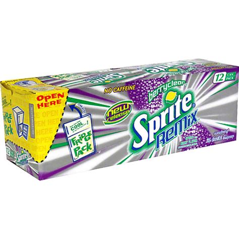 Sprite Remix Soda, Berry Clear, Fridge Pack | Beverages | Riesbeck