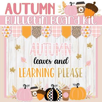 Fall Pumpkin Bulletin Board by MrsCreative Teach | TpT