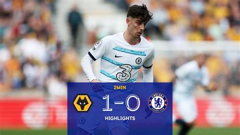 Wolves V Chelsea (1-0) | Highlights | Premier League