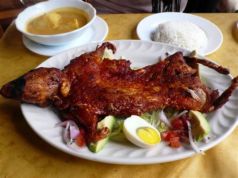 Cuy | Cuy, Mitad Del Mundo, Ecuador Fried Guinea Pig tastes … | Flickr